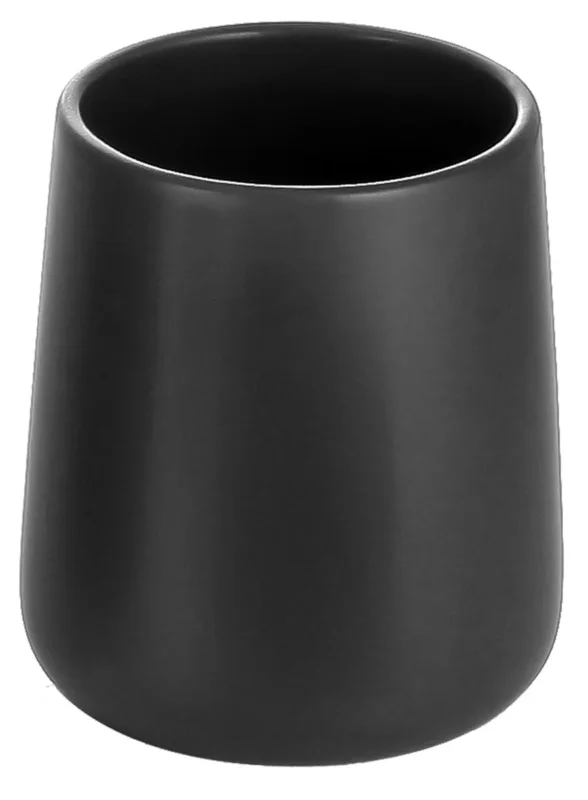 Finální Výprodej Aqualine Nero Sklenka Na Postavení, černá