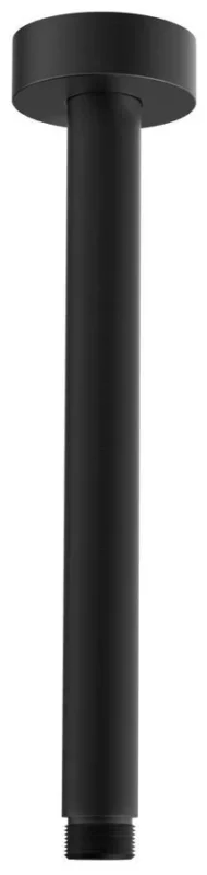 Doprava Zdarma Sapho Sprchové Stropní Ramínko, Kulaté, 200mm, černá Mat