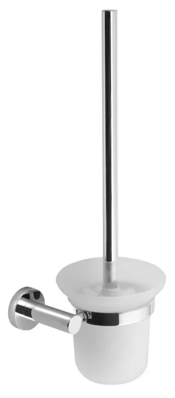 Sapho X-round Wc štětka Závěsná, Mléčné Sklo, Chrom Ihned K Objednání