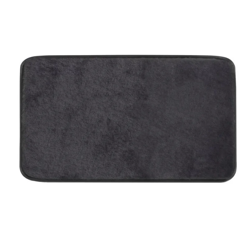 Aktuální Gedy Fuzzy Koupelnová Předložka, 50x80cm, 100% Polyester, Protiskluz, černá