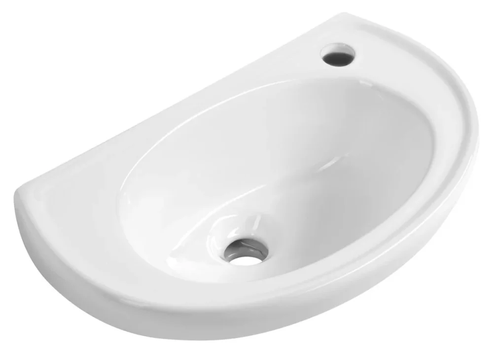 Bruckner Winz Keramické Umývátko 46x27cm, Bílá Doprava Zdarma