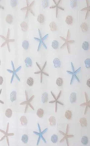 Must-Have Aqualine Sprchový Závěs 180x200cm, Vinyl, Hvězdice