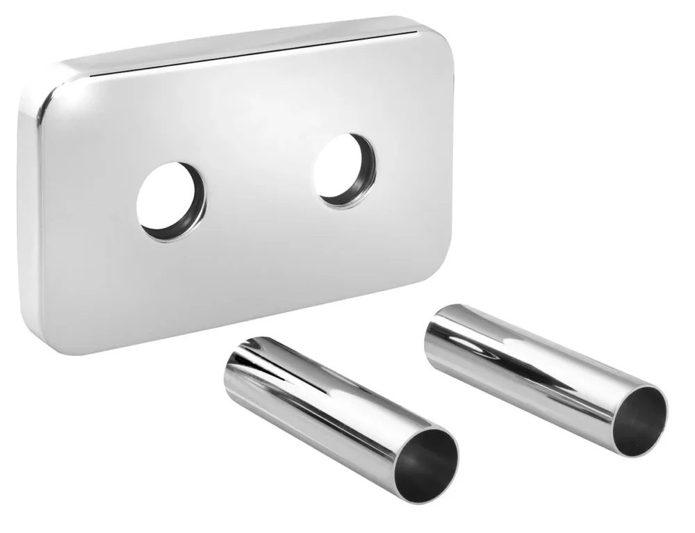 Dokud Zásoby Vydrží Bruckner Wicher Krycí Rozeta Pro Středové Připojení 50mm, Chrom