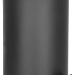 Akce Aqualine Simple Line Odpadkový Koš Kulatý 5l, černá Mat