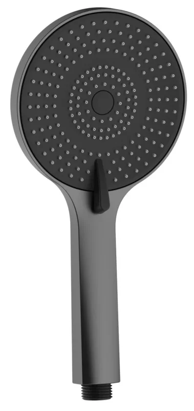 Sapho Ruční Masážní Sprcha, 3 Režimy Sprchování, Silikon Trysky, Průměr 120mm, Abs/gun Metal Časově Omezené