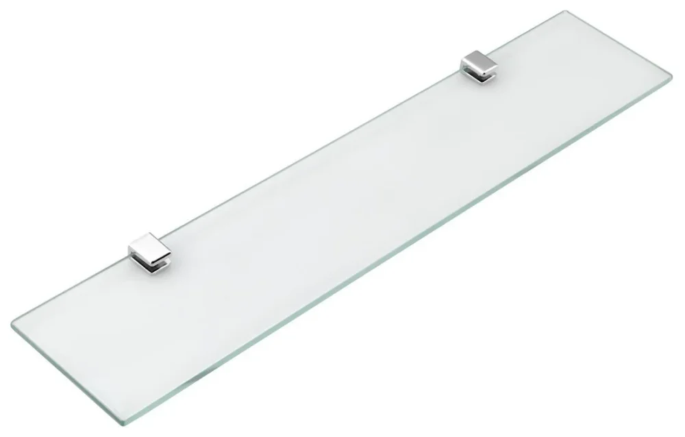 Speciální Cena Aqualine Samba Skleněná Police 500mm, Chrom