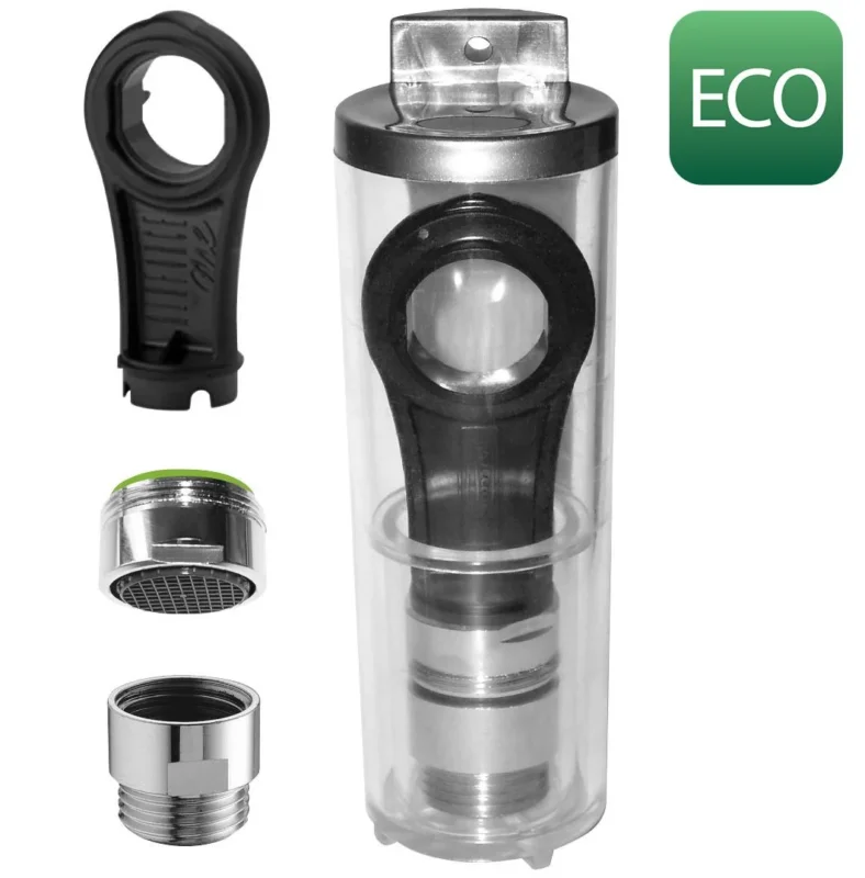 Sapho Eco Set Redukce Na Sprchovou Hadici 6 L/min, Perlátor 6 L/min, Vnější Závit M24x1 A Klíč, Chrom Omezená Nabídka