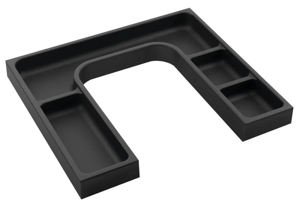 Sapho Lindo "u" Organizér 372x36x323mm, Plast, Antracit Ověřený