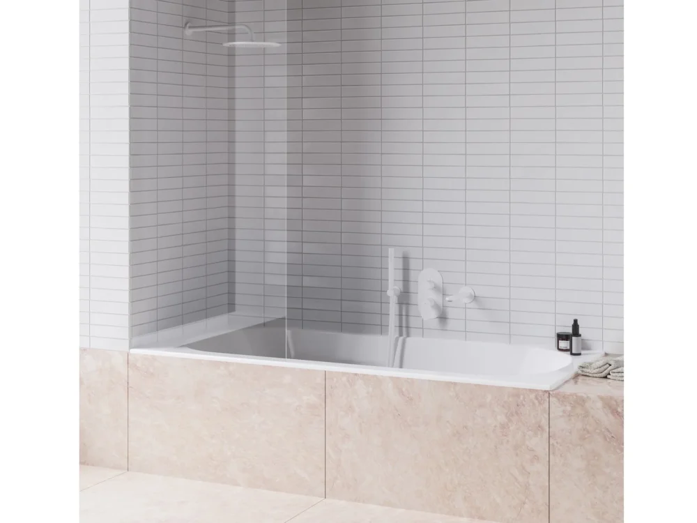 Bezpečná Platba Podomítková baterie Eleganta EL 068.00, s přepínačem, pro R-box - EL 068.10WV.O3.RB07F Podomítková baterie 3-cestná bez tělesa, White Velvet X070260