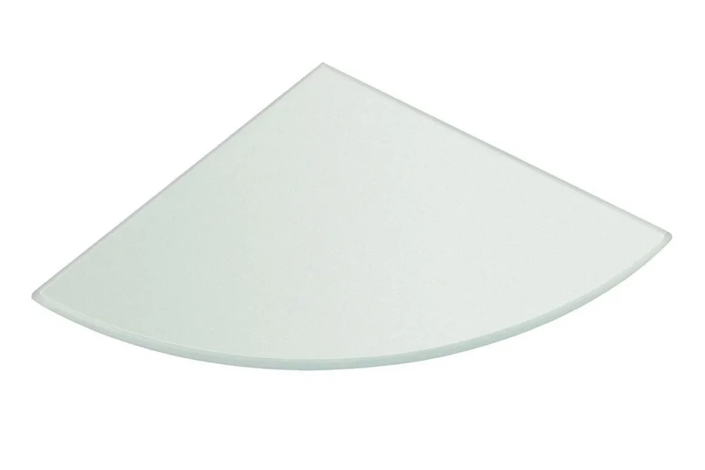 Cenová Bomba Sapho Rohová Police 200x200x8mm, Mléčné Sklo