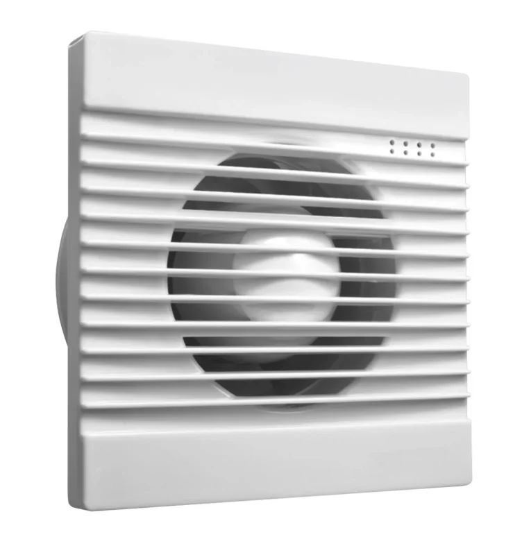 Aqualine Koupelnový Ventilátor, 230v/50hz, 100mm, Bílá Speciální Cena