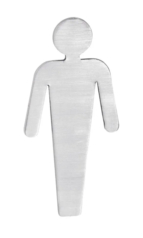 Sapho Cedule Wc Páni, 80x35x2mm, Nerez Mat Ihned K Objednání