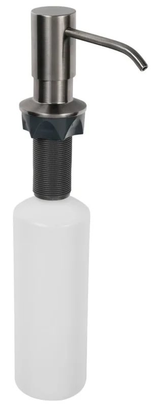 Sapho Zápustný Dávkovač Mýdla, Kulatý, Gun Metal Akční Cena