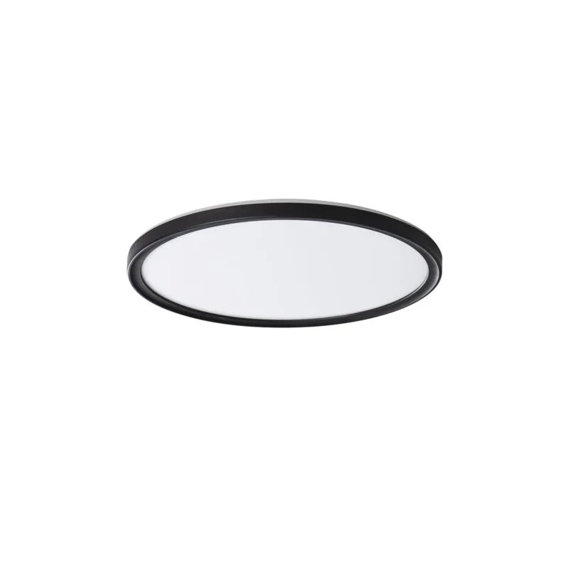 Ověřený Kanlux Azpo Stropní Led Svítidlo, ø 225mm, 11,8w, 3000/4000/6000k, Ip54, černá Mat