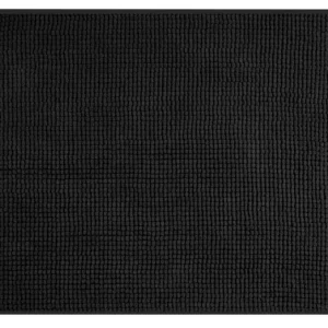 Akční Nabídka Aqualine Chenill Koupelnová Předložka 50x80cm, 100% Polyester, černá