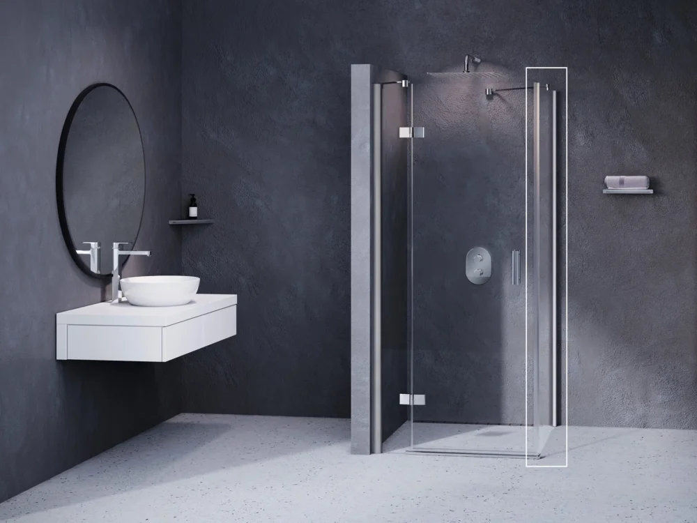 Vysoce Kvalitní Pevná stěna SmartLine SMPS - SMPS 100 L, lesk+transparent 9SLA0A00Z1