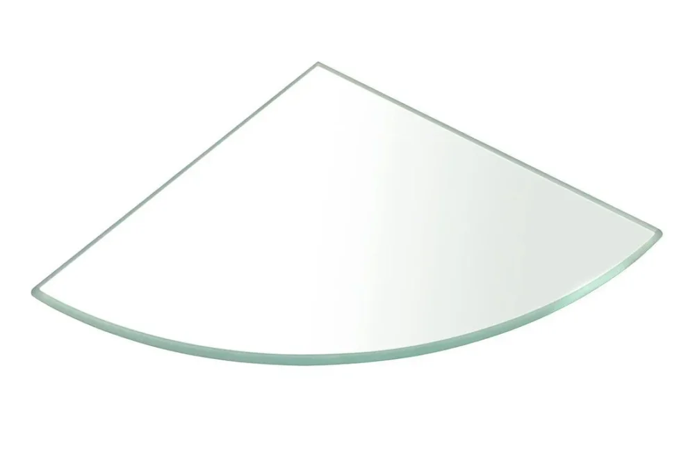 Sapho Rohová Police 200x200x8mm, čiré Sklo Víkendová Akce