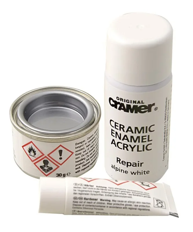 Víkendová Akce Sapho Repair Kit Opravná Sada - Keramika, Smalt A Akryl, Bílá