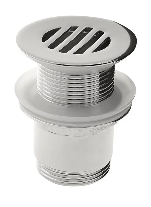 Sapho Umyvadlová Výpust 5/4“, Neuzavíratelná, Design Zátka, 25-50mm, Chrom Super Cena