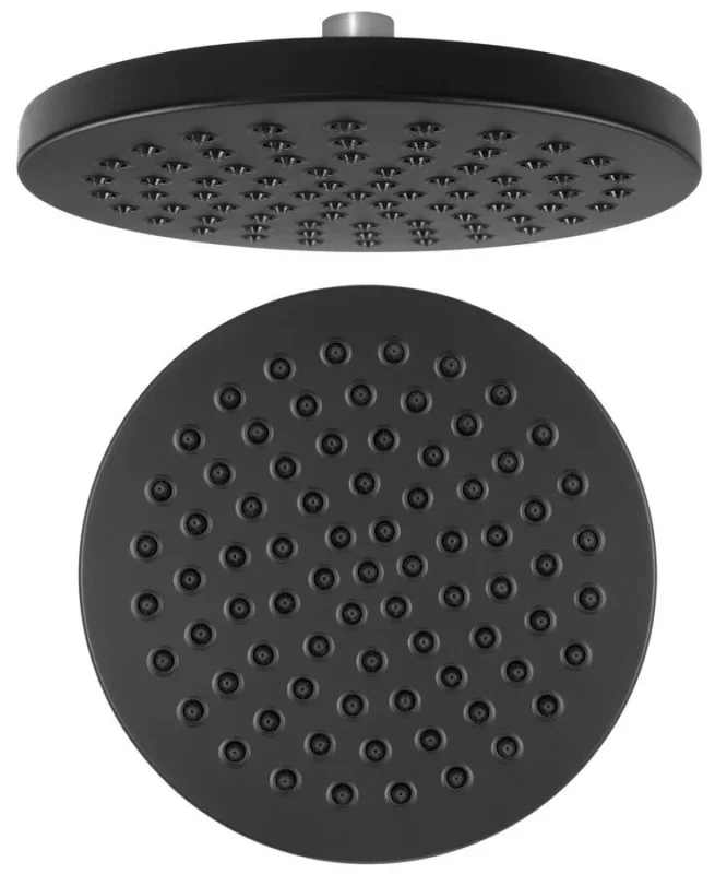 Aqualine Hlavová Sprcha, Průměr 200mm, Abs/černá Mat Poslední Šance