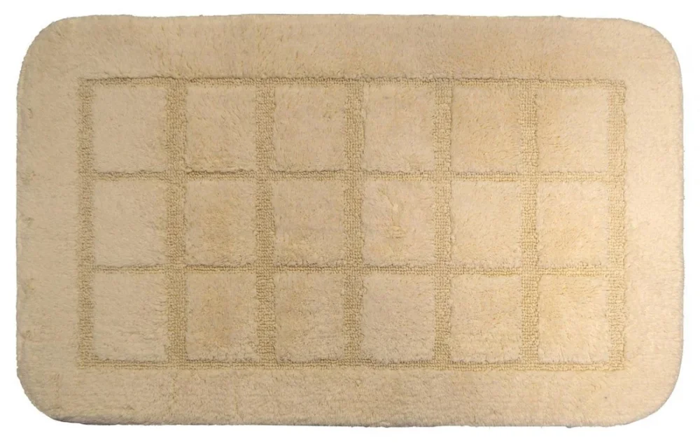 Víkendová Akce Ridder Delhi Koupelnová Předložka 50x80cm S Protiskluzem, 100% Polyester, Béžová