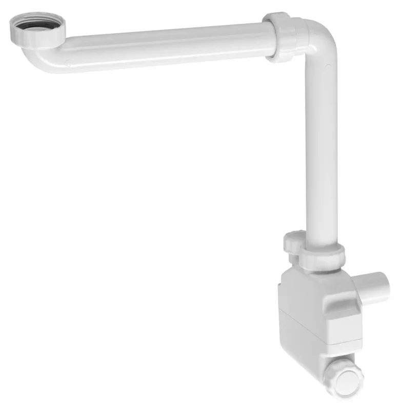 Bruckner Squid Nábytkový Sifon šetřící Místo, 5/4", Odpad 32mm, Bílá Cenová Bomba